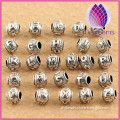 Wholesale 26 Letters 925 Sterling Silver Beads for Jewerly DIY Making,Loose Beads